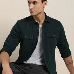 Moda Rapido Solid Casual Shirt-picture-11