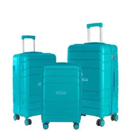 Nasher Miles Lisbon Polypropylene Dark Green Hardsided Luggage Set (NM 10312 Lisbon Dark Green S3)-picture-31