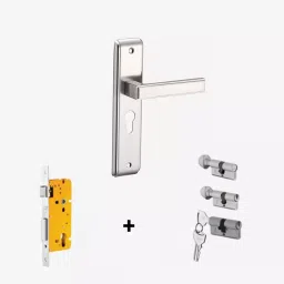 Dorset Kaira ML KAI 254 mm(10 Inch) GMHG Finish Combo Lock Sets With Both Side Key Cylinder (70mm)-picture-14