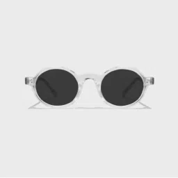 SAM AND MARSHALL 400% Uv Protection Acetate Round Shape Black Unisex Sunglasses-MALANA_WHITE_2908-picture-19