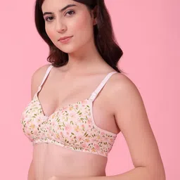 SHYAM SONS FLAIR Floral Bra Full Coverage Lightly Padded image 4