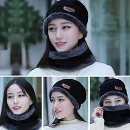 Murliwala Unisex Woollen Beanie image 2