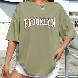 CLAFOUTIS Women Typography Printed T-shirt-image-66