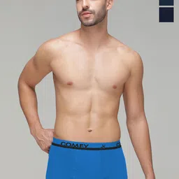 AMUL COMFY Pack Of 3 Pure Cotton Mini Trunks - AC-MTROE-SB-NY-AF-XS-3PC-picture-30