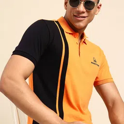 United Colors of Benetton Polo Collar Colourblocked T-shirt-picture-25