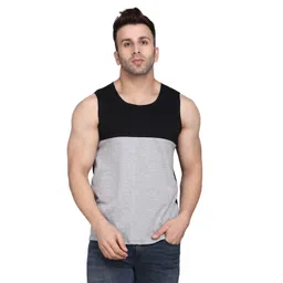 WOOSTRO Men Pack Of 2 Solid Round Neck Cotton Slim Fit T-shirts-image-56