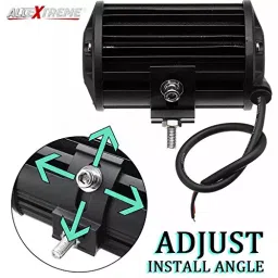 AllExtreme EX24FW1 5 Inch CREE Fog Light 24 LED Cube Waterproof Flood Lamp for Cars Truck SUV and Motorcycle (72W, White Light, 1 PC) image 3