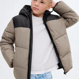 Mango Kids Boys Colourblocked Puffer Jacket-picture-54