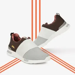 Hitz Men's White Casual Sneakers-image-9