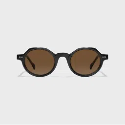 SAM AND MARSHALL 400% Uv Protection Acetate Round Shape Brown Unisex Sunglasses-MALANA_BROWN_2912-picture-12