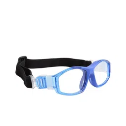 ted smith Unisex Blue UV Protected Rectangular Sports Sunglasses image 2