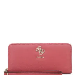 Guess Geranium Digital Zip Around Small Wallet-image-5