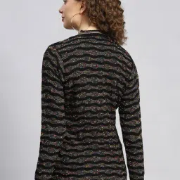 Monte Carlo Black Printed Sweaters image 2