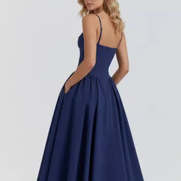 bebe Fit & Flare Midi Dress image 5