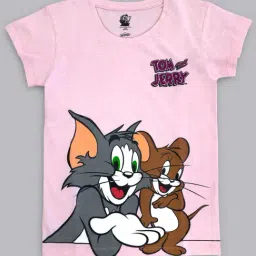 Kidsville Pink Printed T-Shirt-picture-48