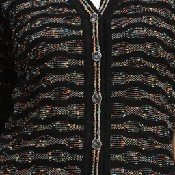 Monte Carlo Black Printed Sweaters image 5