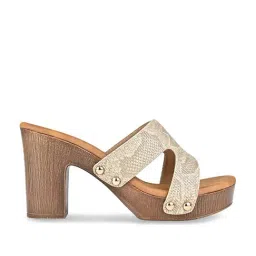 Rocia by Regal Women's Beige Casual Sandals-image-11