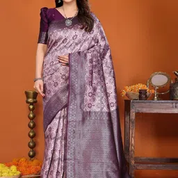 AVANTIKA FASHION Woven Design Zari Kanjeevaram Saree with Blouse Piece-picture-15