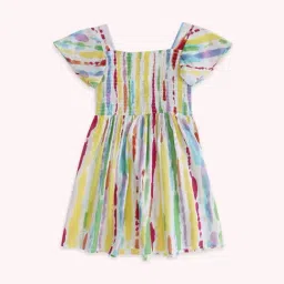 Pantaloons Junior Multicolor Cotton Printed Dress-image-60