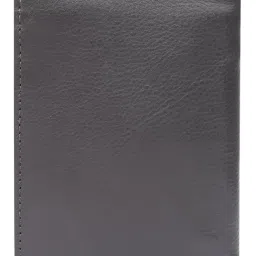 Kara Brown Solid Leather Bi-Fold Wallet image 2