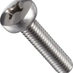 APL Stainless Steel Pan Philips Machine Screw (BSW Thread) (Dia 5/16 inch Length 1 1/2 inch) (Pack of 100 Piece)-picture-34