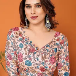 AMRUTKALA SAREES Striped Leheriya Saree image 5