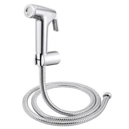 Luv Bath Jet Spray 1 m Hose Pipe Length High Pressure Stainless Steel Silver-image-21