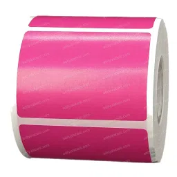 Tudko 55x40 mm 80 GSM 1 UP Self Adhesive Paper Label Pink image 2