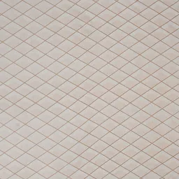 BELVOSTUM Cream-Coloured Geometric King Bedsheet with 2 Pillow Covers image 5