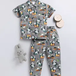 NAUTI KIDZ Boys Printed Night suit-image-43