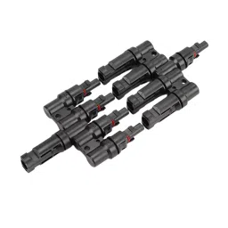 Hygrid Solar MC4 Solar Panel T Branch 4 to 1 4M/F + 4F/M Solar Wire Connector image 2