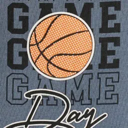 R&B Kids Blue Graphic Print Relaxed Fit Sweatshirt image 5