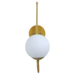 Tucasa SHS-127 Metal E-27 Wall Light (Gold)-picture-15