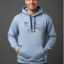 SANDPIPER Men Printed Hooded Sweatshirt-picture-34