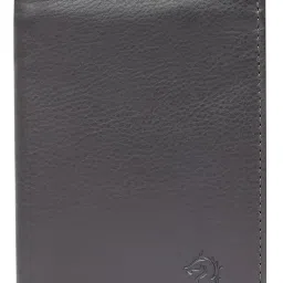 Kara Brown Solid Leather Bi-Fold Wallet image 1