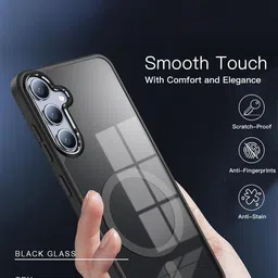 Karwan Solid Printed Samsung Galaxy A55 5G Back Case Mobile Accessories image 2