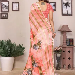 Moda Rapido Floral Printed Saree image 2