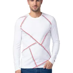 Being Human White & Red Regular Fit Printed T-Shirt-picture-18