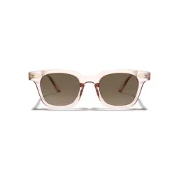 SAM AND MARSHALL Vigour UV Protected Ploycarbonate Square Brown Sunglasses-image-78