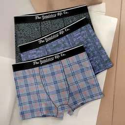 The Roadster Lifestyle Co Pack Of 3 Printed Breathable Trunks-picture-31