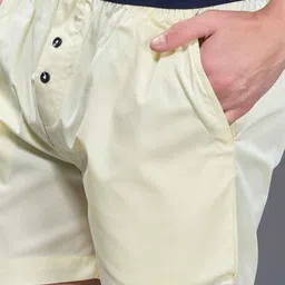 MAXZONE Men Mid Rise Cotton Boxers EC-VRT-S-F9-BXR-C YEL-M image 4