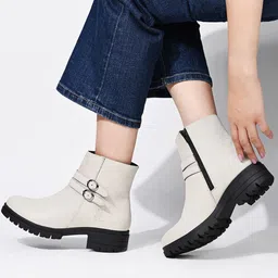 LOUIS STITCH Women Mid-Top Chelsea Boots-image-64