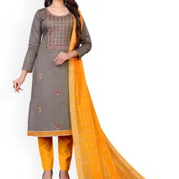 Maroosh Ethnic Motifs Embroidered Unstitched Dress Material-image-14