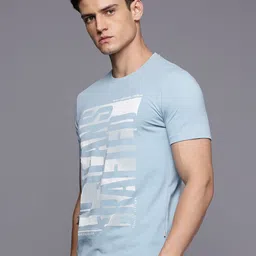 Louis Philippe Jeans Brand Logo Printed Slim Fit T-shirt image 2