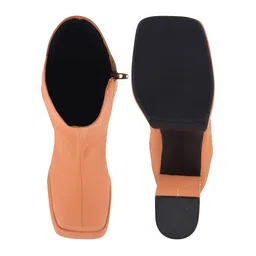 TRYME Women Block-Heeled Slouchy Boots image 5