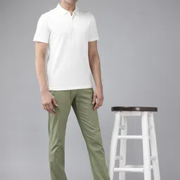 Blackberrys Men B-90 Mid-Rise Regular Fit Chinos image 2