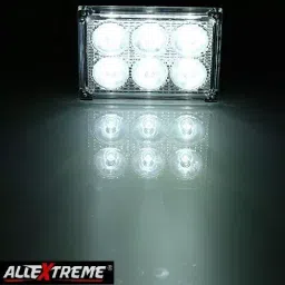 AllExtreme EX6FO1P 6 LED Fog Light Bar Waterproof High Beam Off Road Driving Work Lamp for Motorcycle and Cars (18W, White Light, 1 PC) image 3