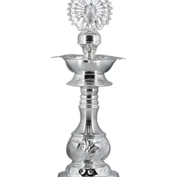 Joyalukkas Silver Textured Elegance Lamp image 3