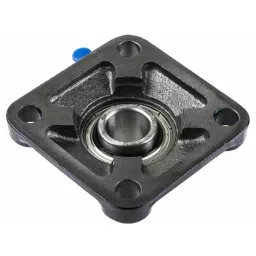 NSK Flange Bearing Unit 4 Hole Cast Iron 20 mm ID 10 mm Mount Hole Size,SF20 image 2