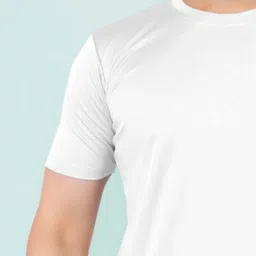 CASUALBUD Men Raw Edge T-shirt image 4